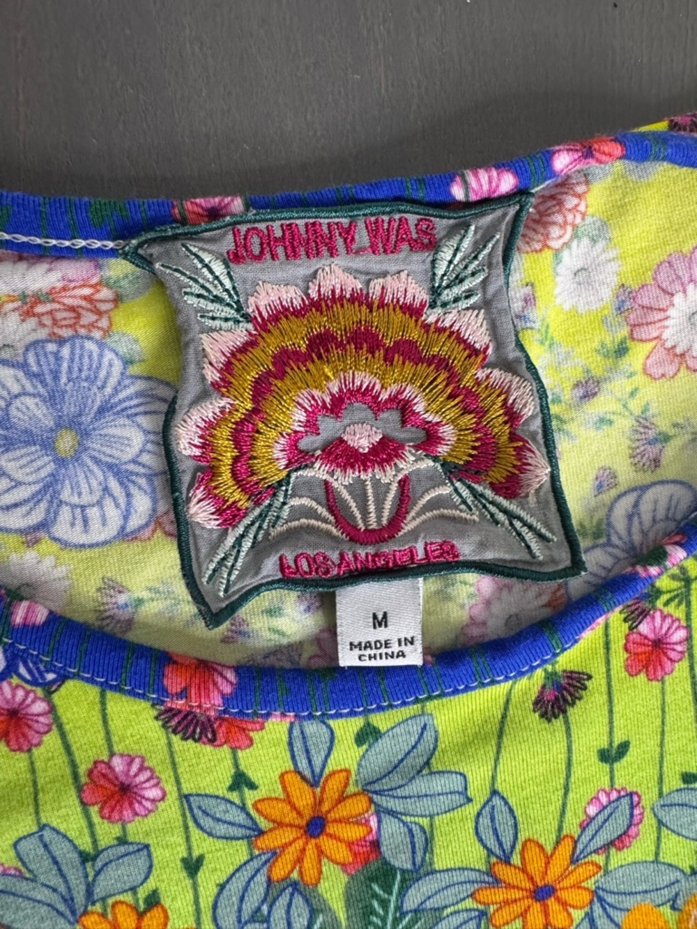 Johnny Was Rainbow Field Swing Dress - Picture 4 of 7